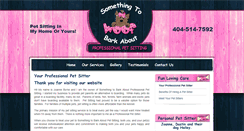 Desktop Screenshot of loganvillepetsitting.com